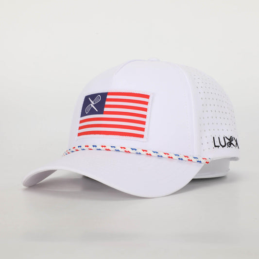 Buy Luxxe Golf American Flag Hat